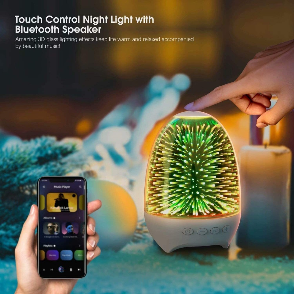 Night Light Bluetooth Speaker