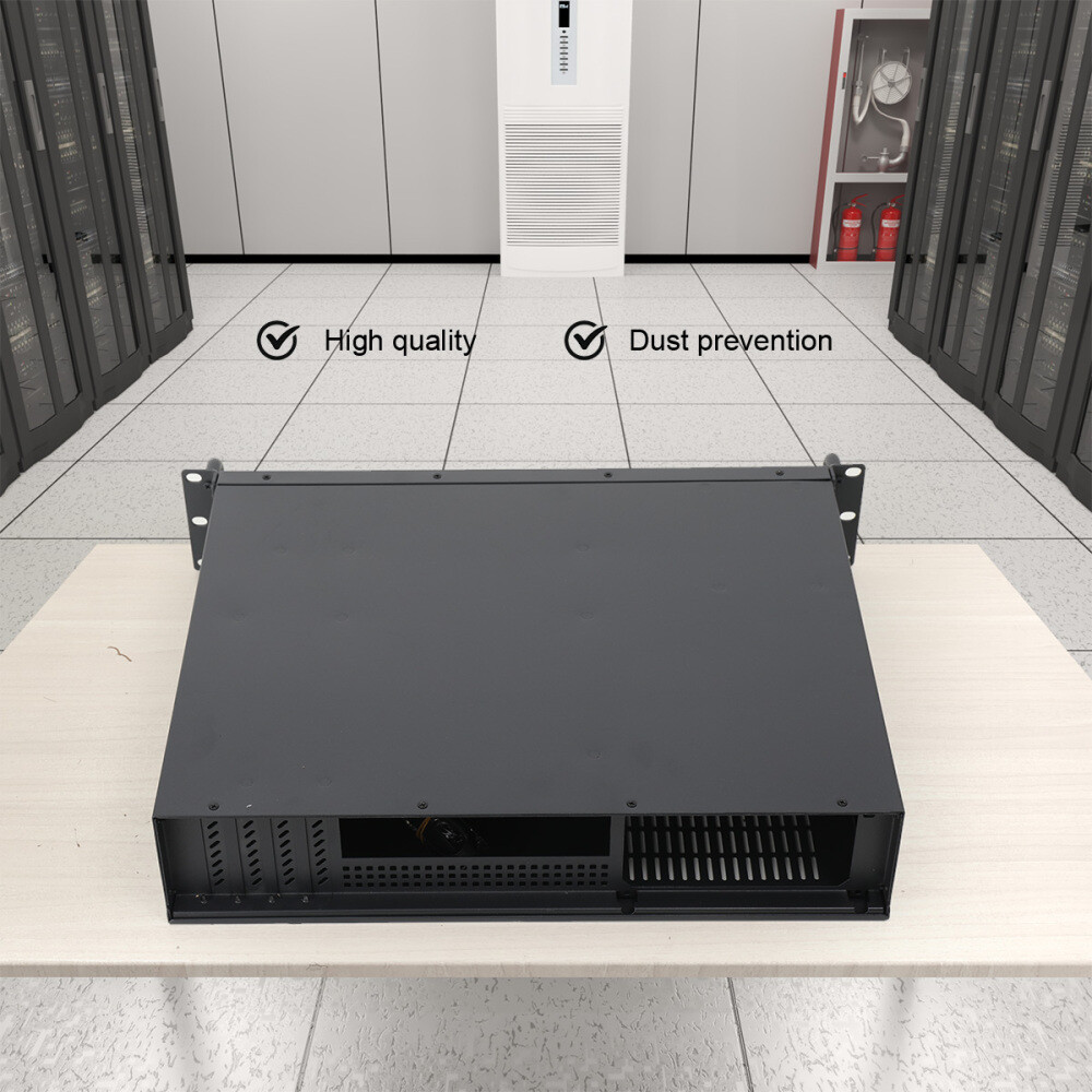 2U Wall Mount Server Cabinet IT Network Rack Enclosure Rackmount Case Cabinet