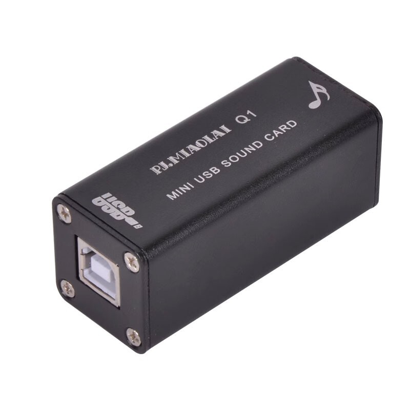 Q1 HiFi PC USB External Sound Card PCM2704 USB Lossless Decoding For USB1.0