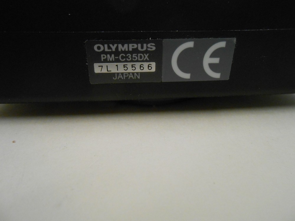 OLYMPUS PM-C35DX AUTOMATIC 35mm CAMERA BACK FOR MICROSCOPE