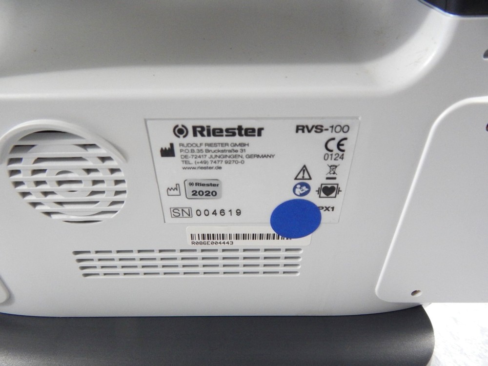Riester Model No. RVS 100 Digital Diagnostic System White Blue