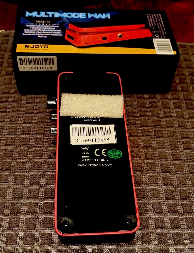 JOYO WAH-II Multifunctional Mini Pedal with Multimode and Quality Value Knobs