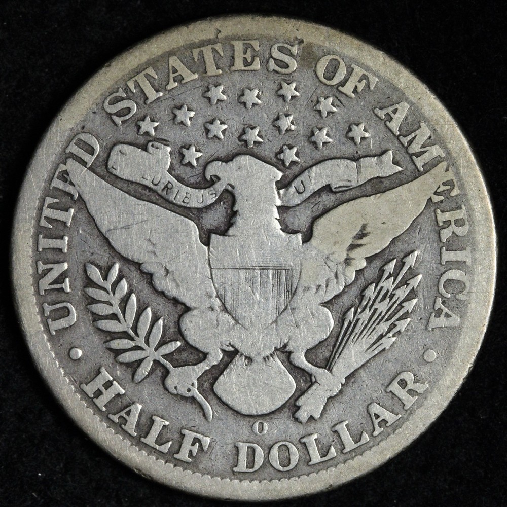 1898-O Barber Silver Half Dollar VG E335 JANL