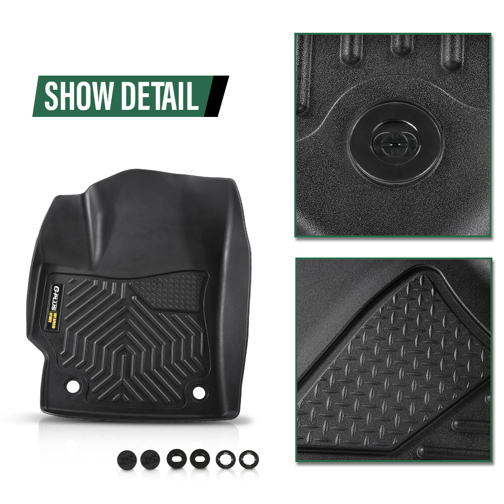Fit For 2020-2023 Toyota Corolla All Weather Waterproof TPE Floor Mats Liners