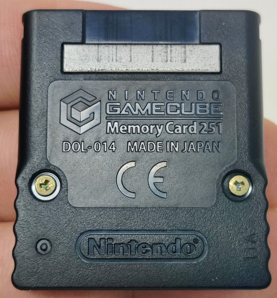 Nintendo GameCube Memory Card - 251 Blocks - Star Fox Adventures *DOL-014*