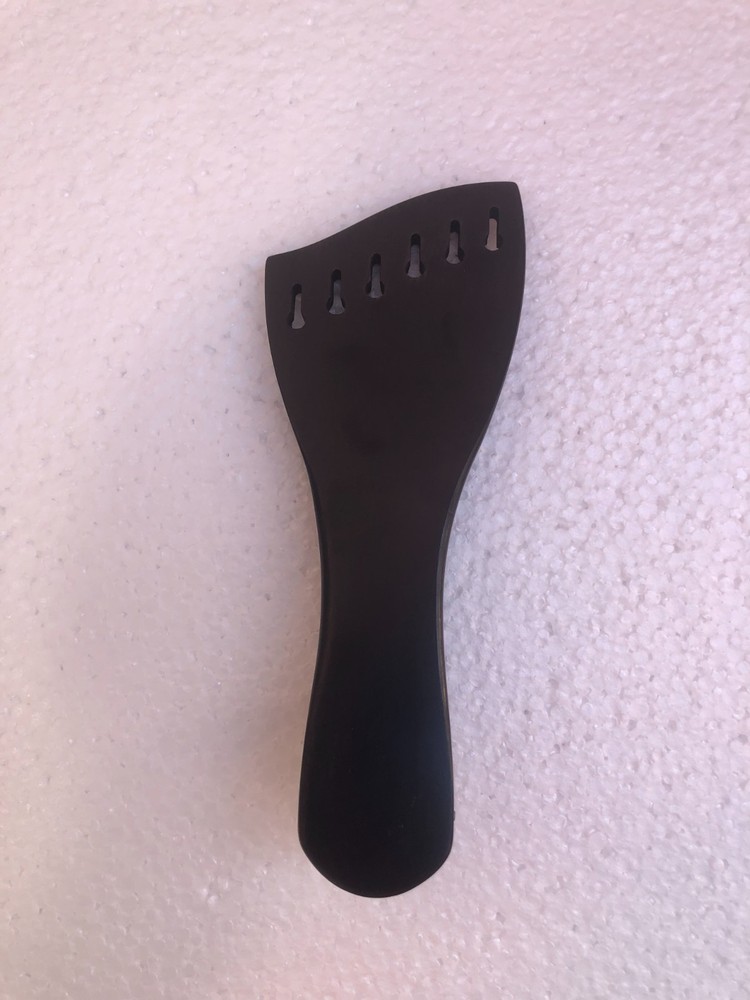 Solid ebony tailpiece for 6 string guitar