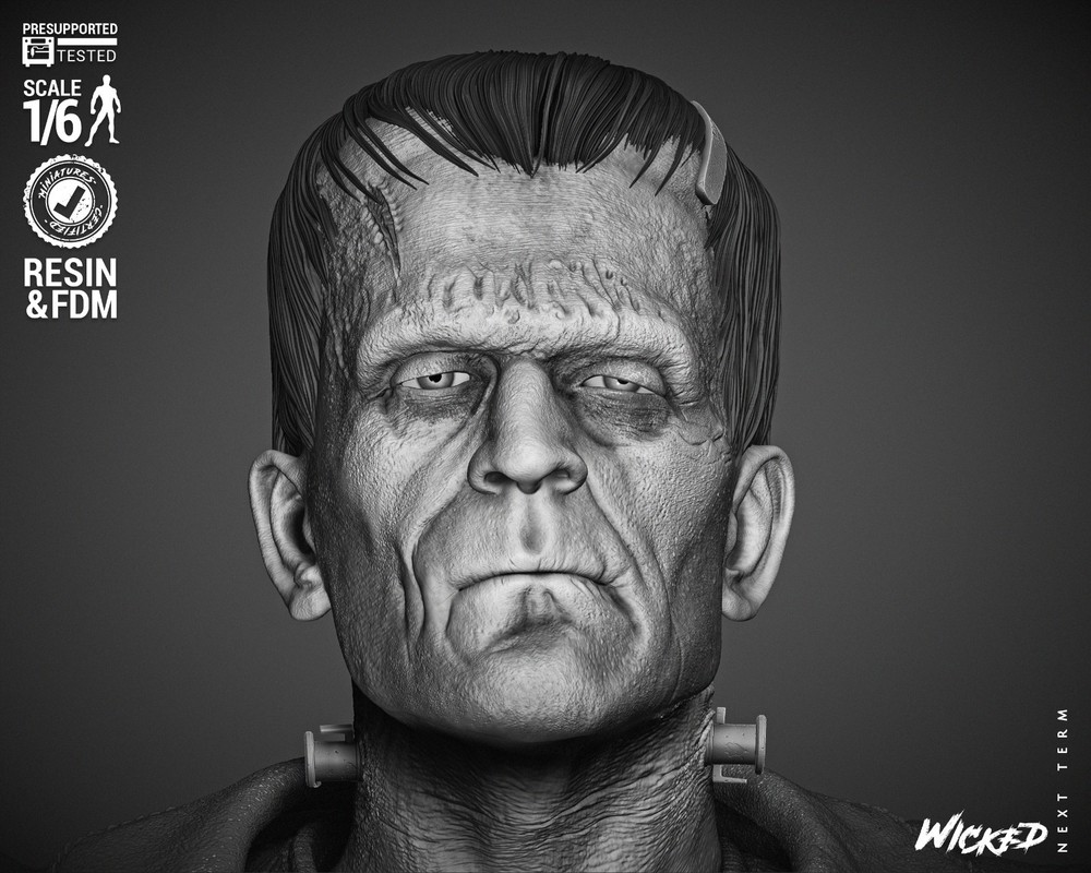 Frankenstein model kit unassembled unpainted see Description