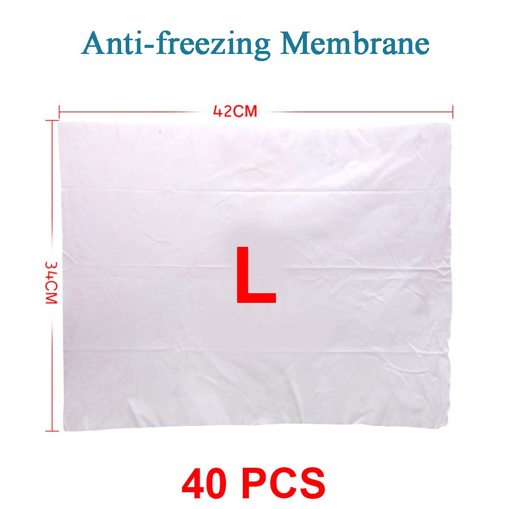 10-100PCs M Size Antifreeze Membranes Cryo Pad for Cool Freeze Machine 34*42cm