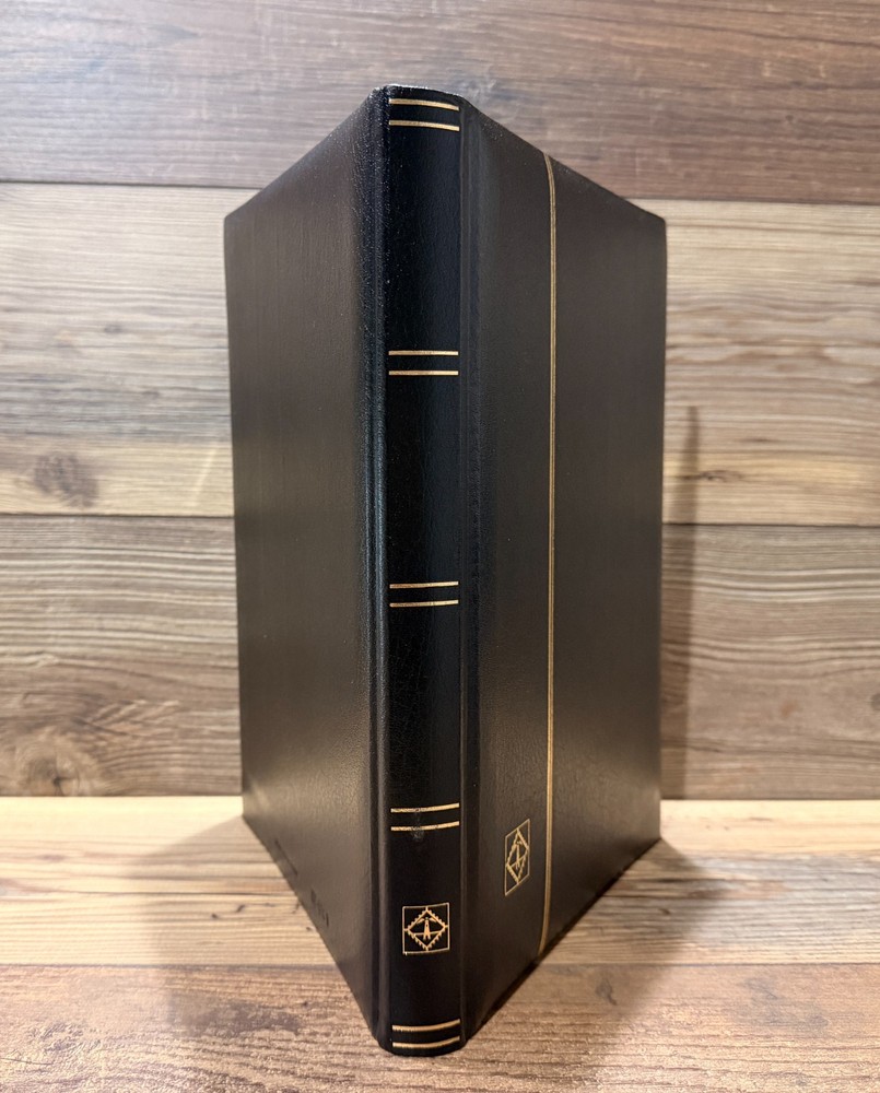 LIGHTHOUSE – “BASIC” Hard Cover Stockbook for Stamp Album – 32 Page Black 9”X12”