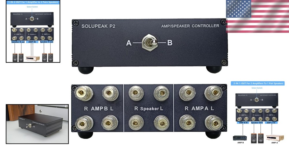 Amplifier Selector Switch Splitter