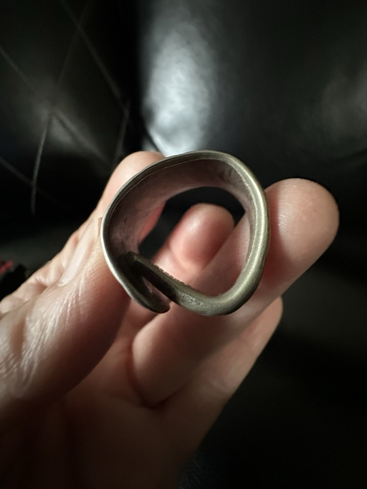 antique russian silver 84 Ring