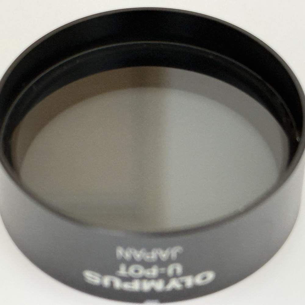 [ALMOST UNUSED] Olympus U-POT Polarizing Microscope Filter From Japan