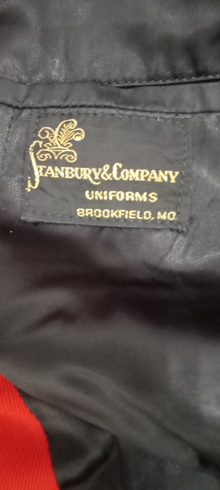 Used Marching Band Uniform jacket (size 34/color Red)