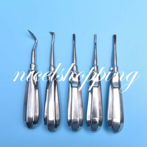 10Pcs/set Dental Stainless Luxation Tooth Extraction Root Elevators Luxating Ele