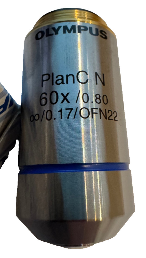 OLYMPUS PLAN C 60X /0.80, UIS 2, MICROSCOPE OBJECTIVE