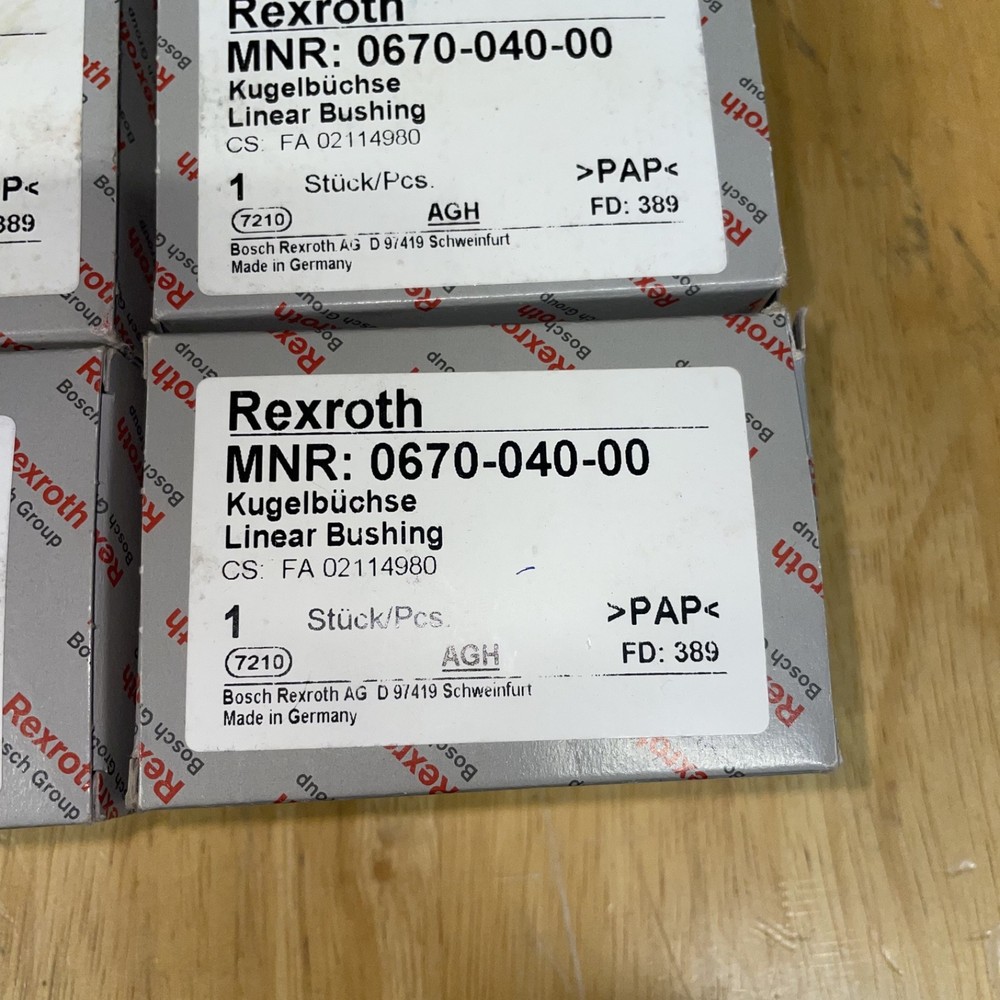 Rexroth Linear Bushing 0670-040-00