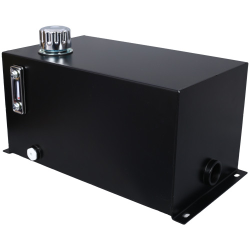 10 Gallon Hydraulic Fluid Tank Steel Reservoir Strainer Gauge Tractor Truck