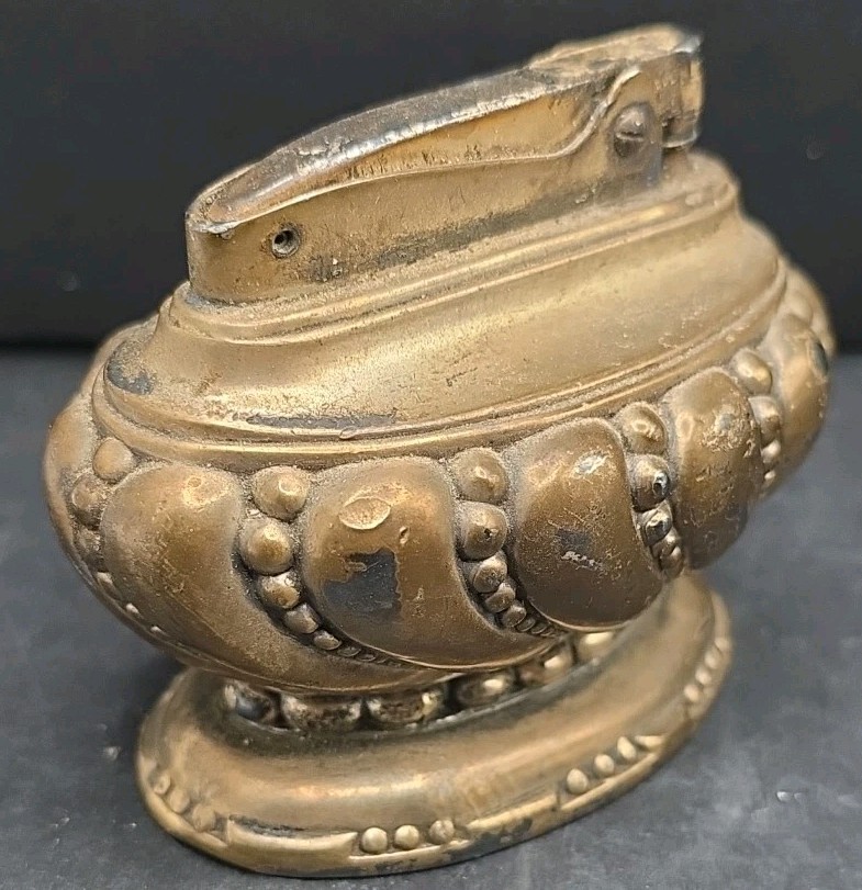 RONSON CROWN SILVERPLATED TABLE LIGHTER