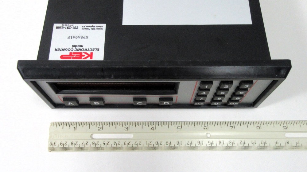 NEW KEPTROL KEP ELECTRONIC COUNTER PROGRAMMABLE RATEMETER MODEL KP8A9A1F
