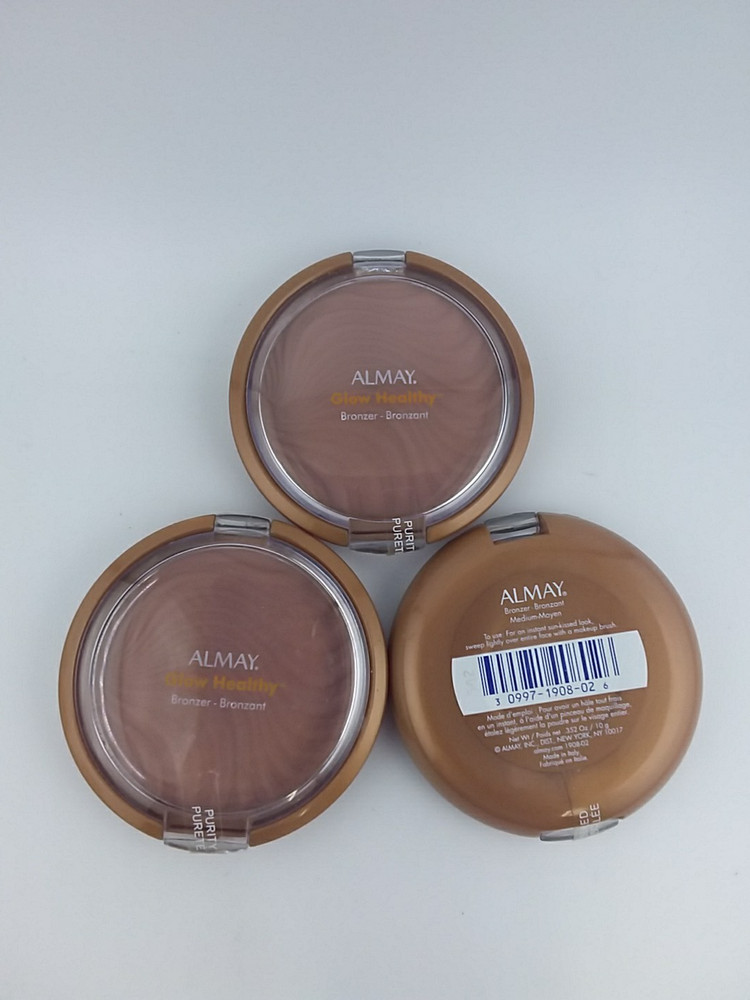 x3 Almay Glow Healthy Bronzer Medium