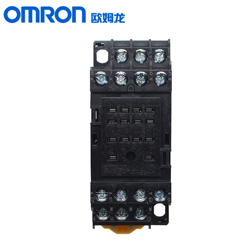 OMRON small intermediate relay base 14-pin socket new PYFZ-14-E
