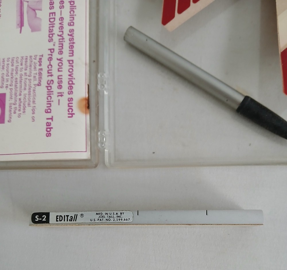 Vtg Editall Splicing & Editing Kit S2 Splicing Block & Manual