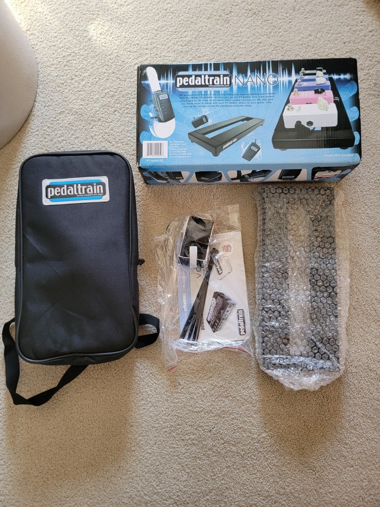 Pedaltrain Nano with soft case -- Open Box -- Never used -- Still bubble-wrapped