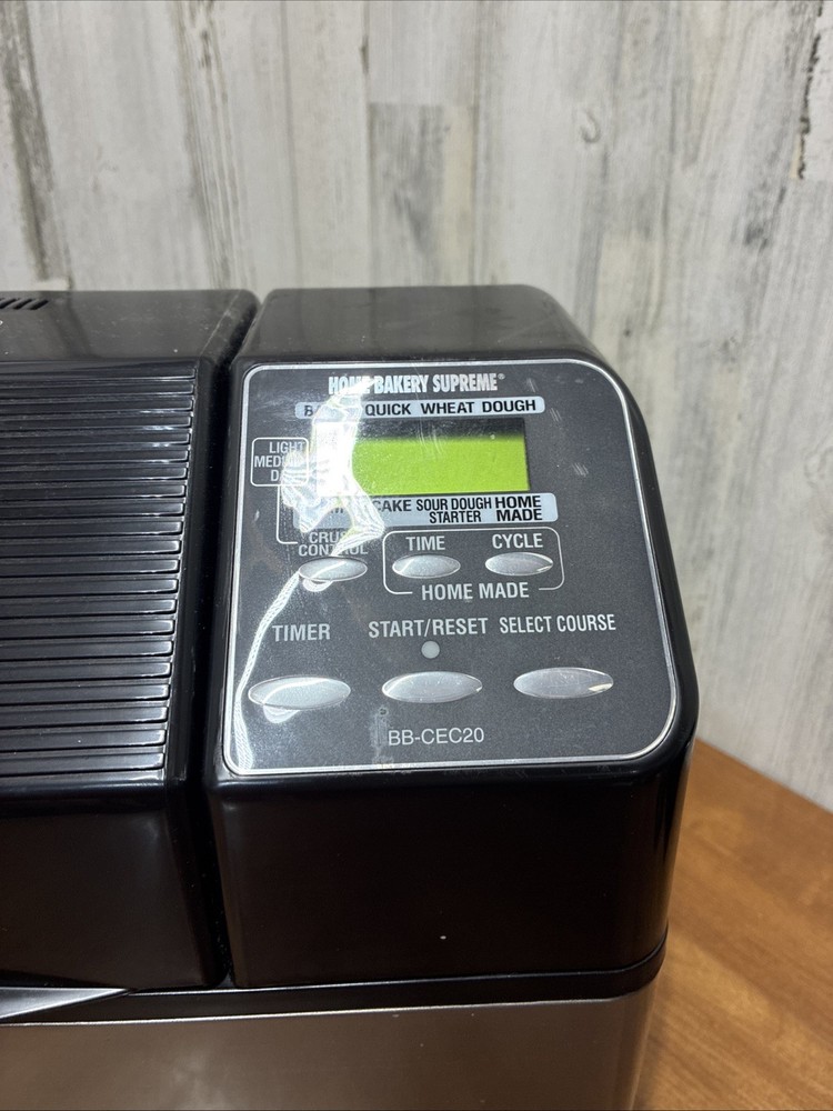 Zojirushi - Bread Machine Home Bakery Supreme Breadmaker Model: BB-CEC20 Works