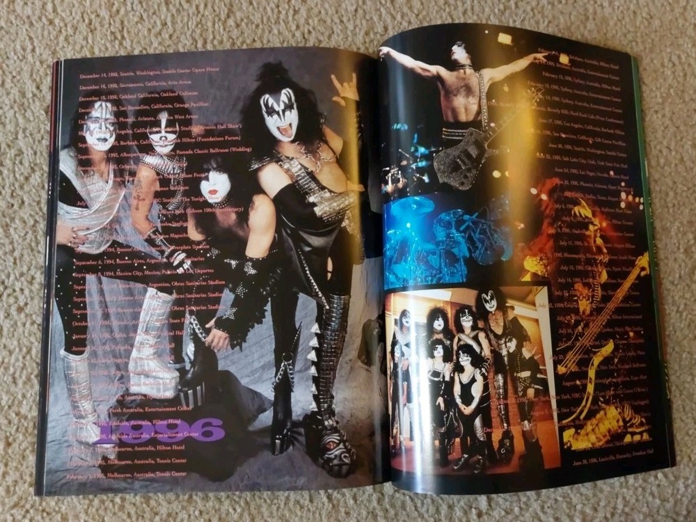 Kiss The Farewell Tour 1973-2000 Program Tour Book Complete EX Condition