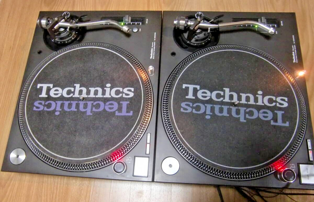 Technics SL-1200MK3D pair Black Direct Drive DJ Turntable 2set