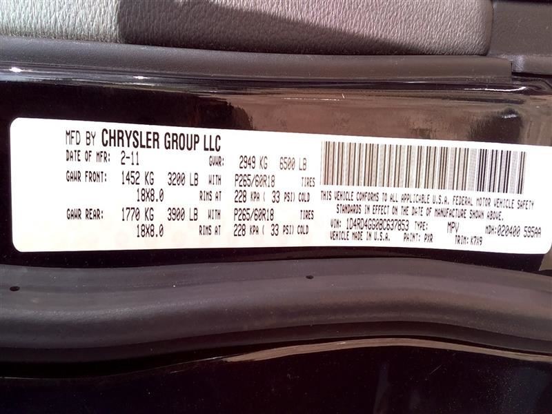 Driver Left Quarter Panel Fits 11-13 DURANGO 103838637