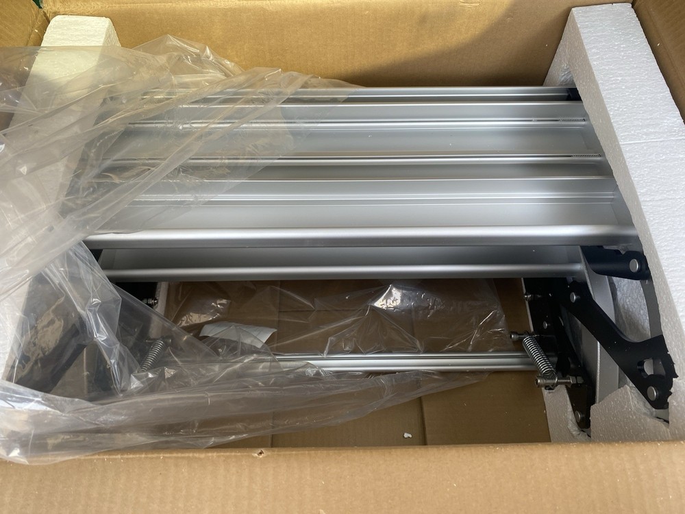 RV Steps 2-Step Manual Retractable Stairs Foldable 440 LBS Load Capacity
