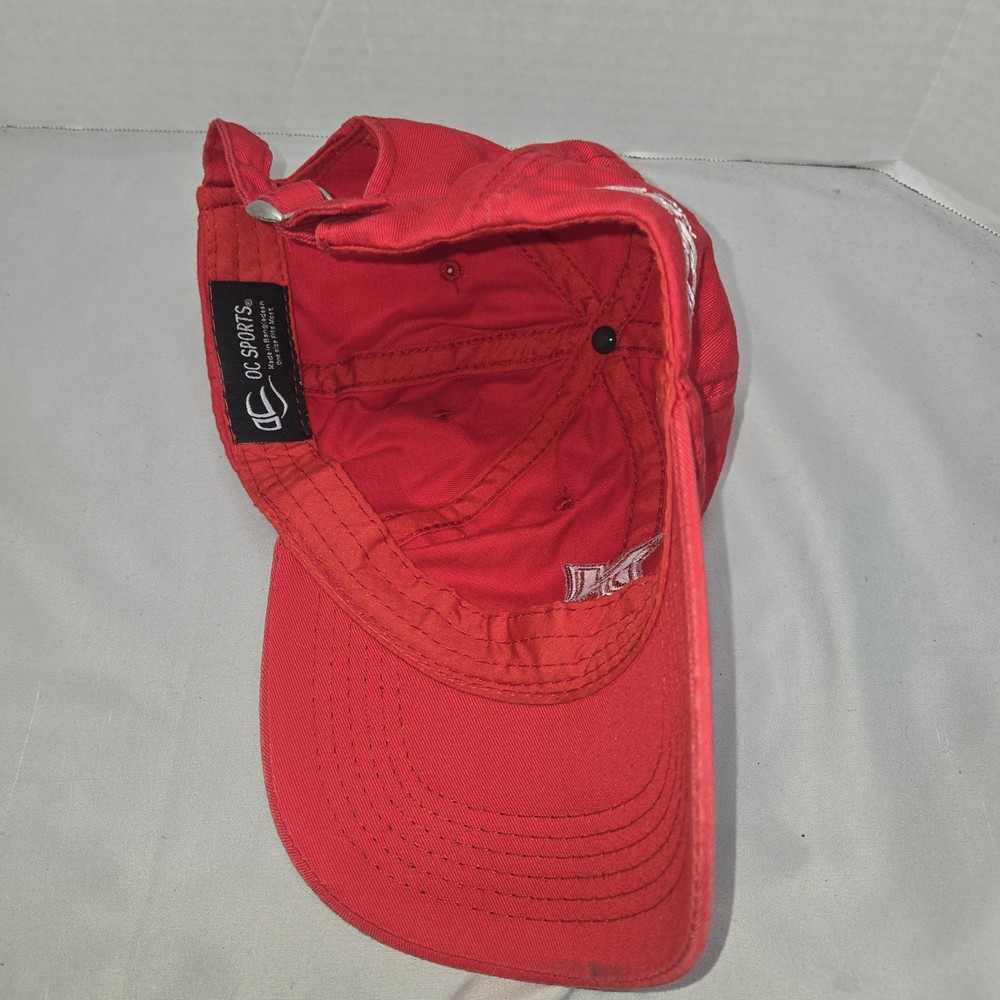 Northwest Arkansas Naturals Baseball Hat Cap Red Adjustable Strapback Euc