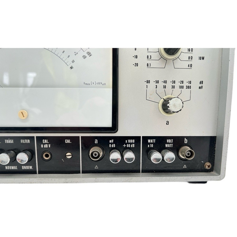 GRUNDIG electronic MILLIVOLTMETER MV 5