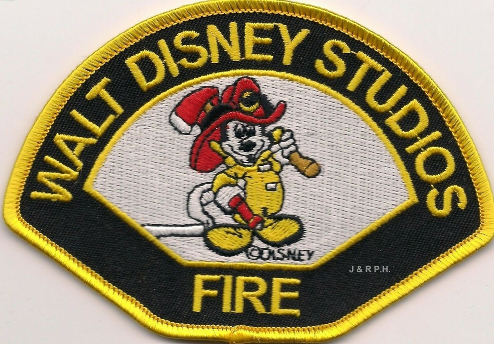 Disney - Walt Disney Studios Fire, California  (4.5" x 3.25" size)  fire patch