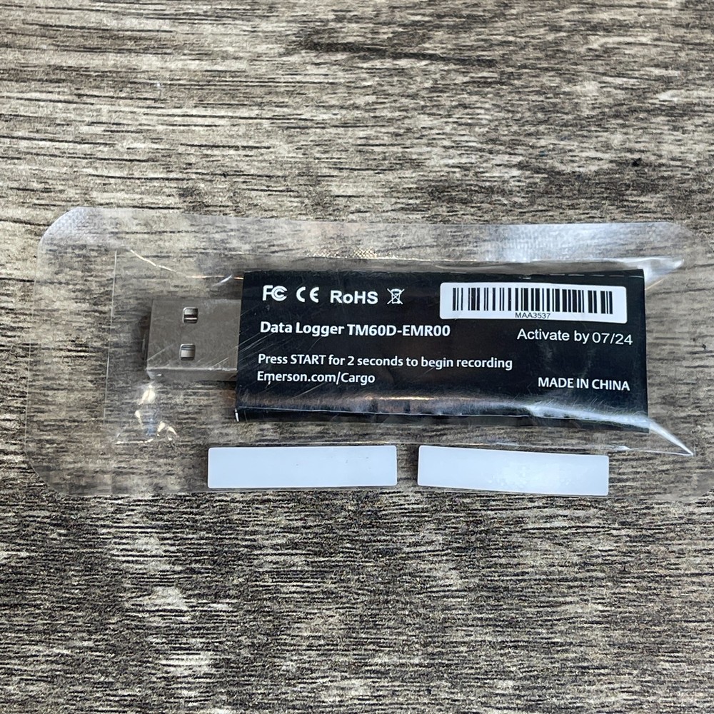 Emerson GO PDF Mini Waterproof USB 2.0 PDF Disposable Temperature Data Logger