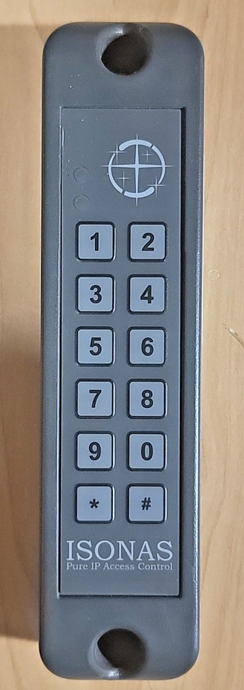 ISONAS Keypad Access Control RC-03-PRX-K Proximity Intertek - TESTED READ