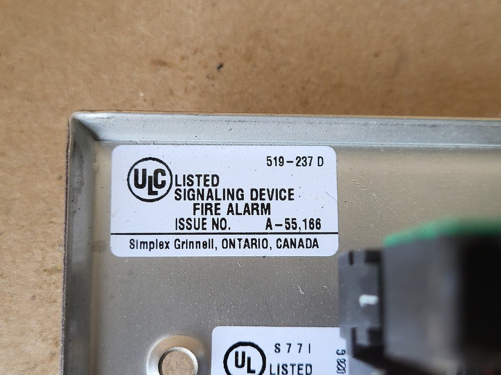 SIMPLEX Abort Switch Surface 2080-9057