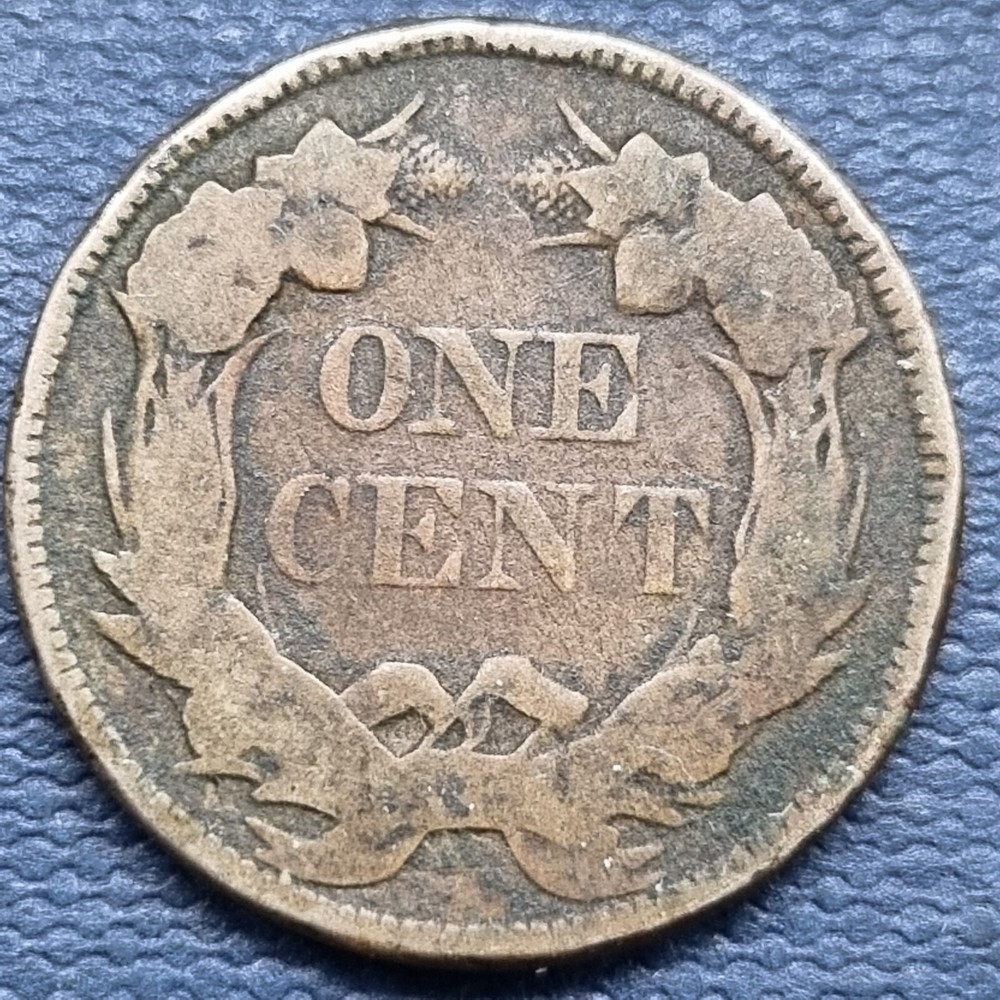 1857 Flying Eagle Cent 1c Circulated #78484