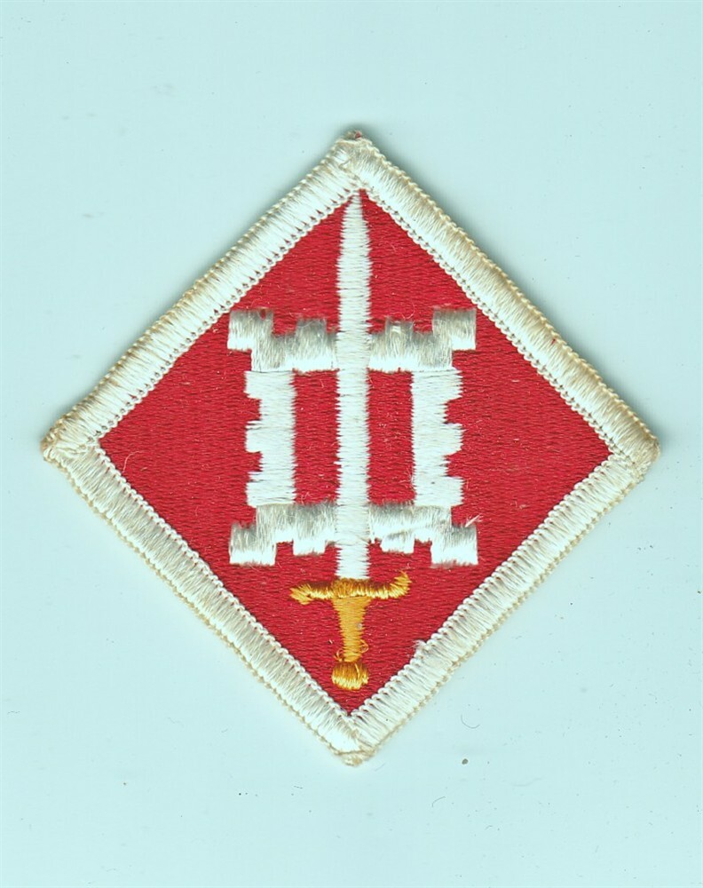 Army Patch: 18th Engineer Brigade - merrowed edge