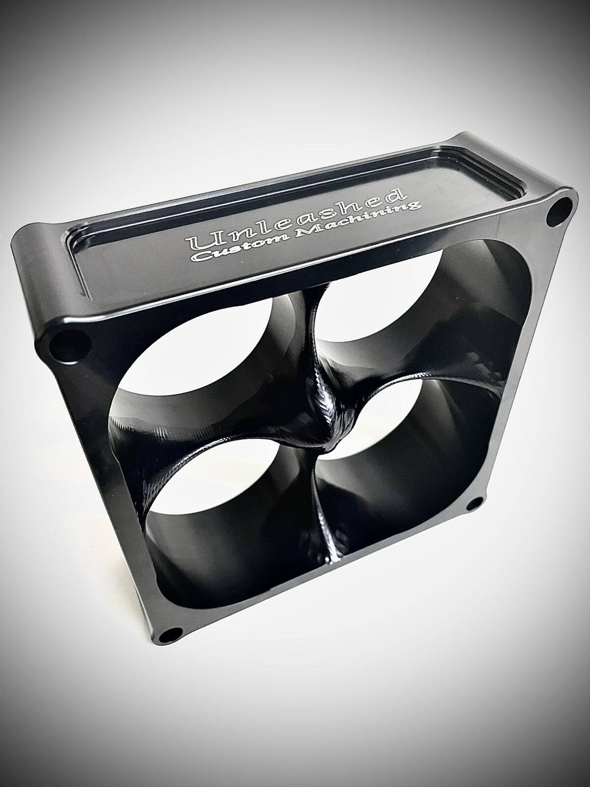 2.0 Inch Tapered Blend 4500/Dominator Carburetor Spacer Big 2.5 Bore NEW!