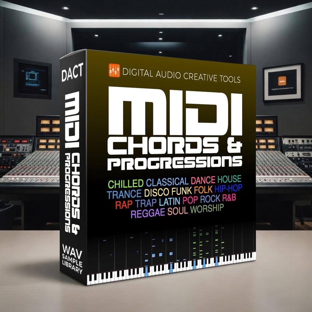 MIDI Chords & Progressions Production Tool Library
