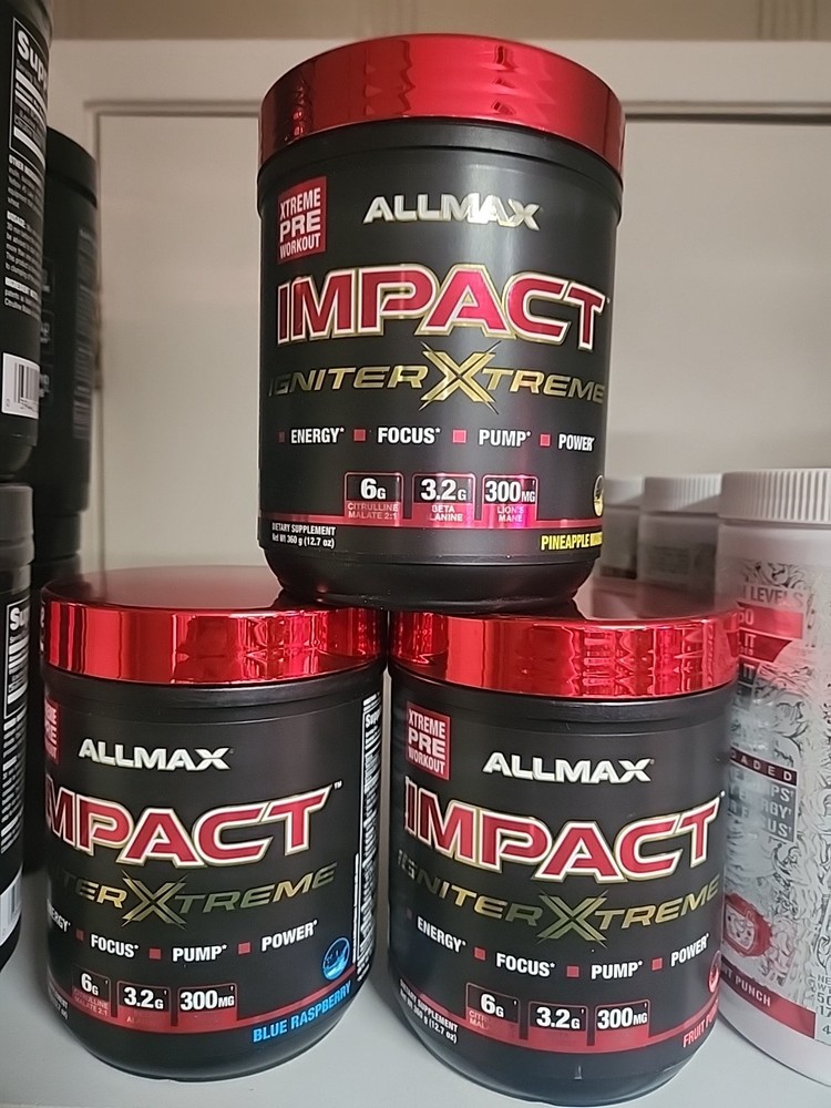 Impact Igniter Xtreme Pre-Workout Supplement Powder 360g