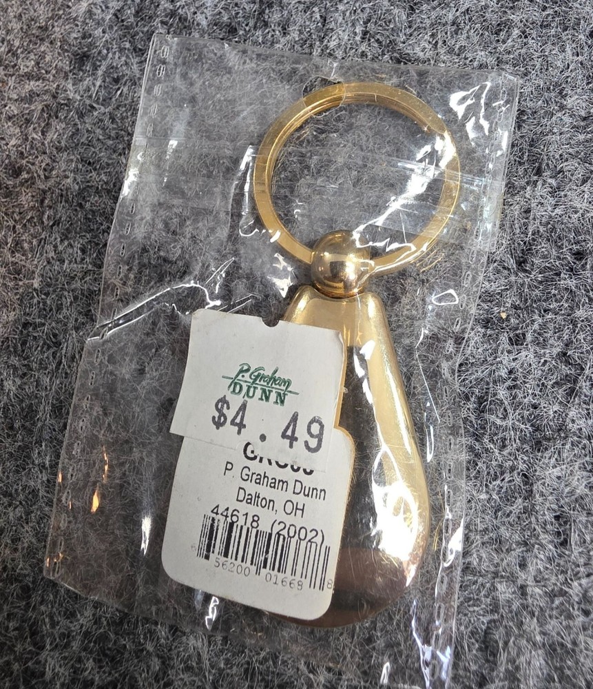 Goldtone Take Time To Pray Keychain