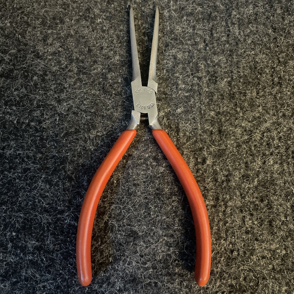 Snap-On E701 6.5" Red Handle Needlepoint Spring Handle #2