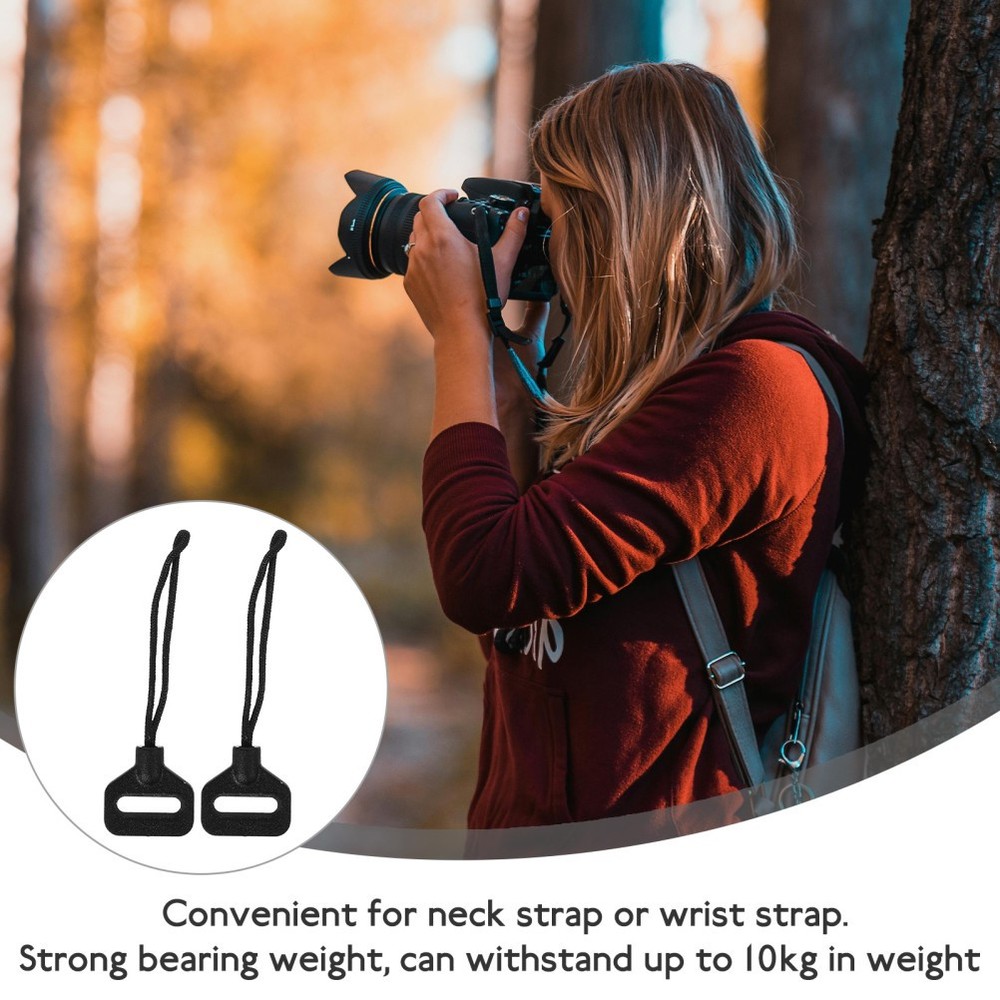 2PCS Belt Strap Buckle Replacement Suspender Buckle for Camera