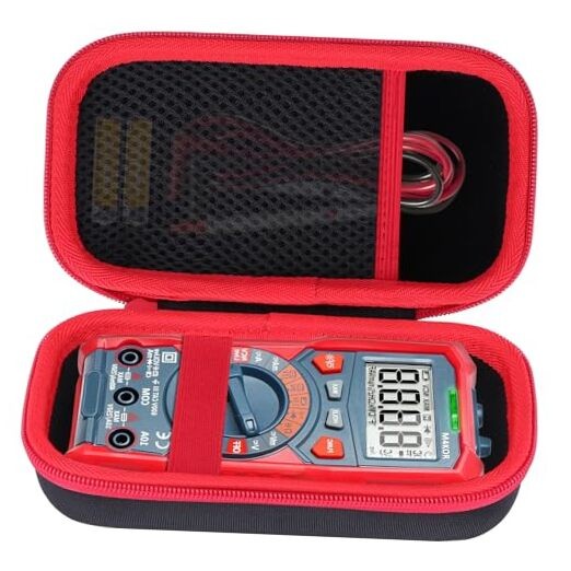 Storage Case Compatible with AstroAI Multimeter Tester TRMS 4000 Counts Volt