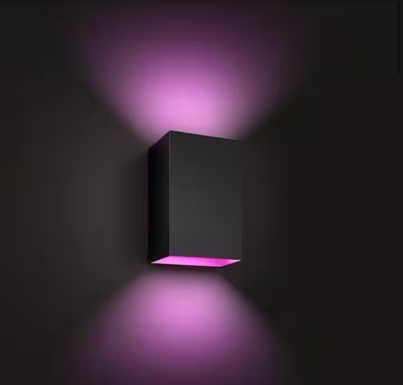 Philips Hue Resonate White & Color Ambiance Outdoor Wall LED Wall Light