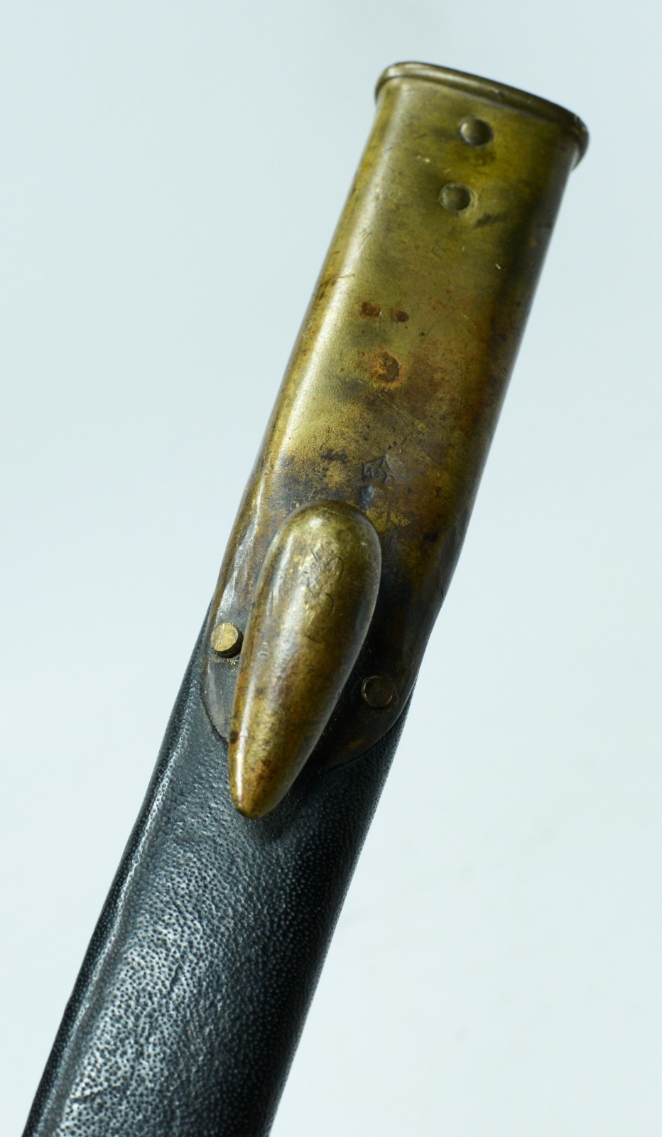 Boer War British Pattern 1895 Martini-Enfield Rifle Socket Bayonet & Scabbard