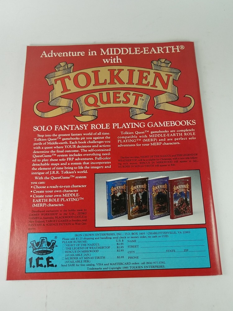 Dragon Magazine #104 16-Page Marvel Module